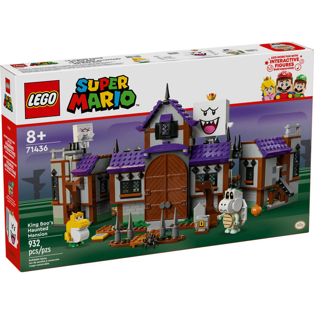 LEGO® Super Mario King Boo's Haunted Mansion 932 Piece Building Set (71436)