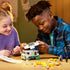 Two children building the LEGO® DREAMZzz™ Mrs. Castillo’s Turtle Van 71456 Building Toy Set (434 Pieces)