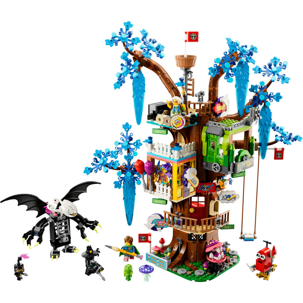 LEGO® DREAMZzz™ Fantastical Tree House 71461 Building Toy Set (1,257 Pieces) built