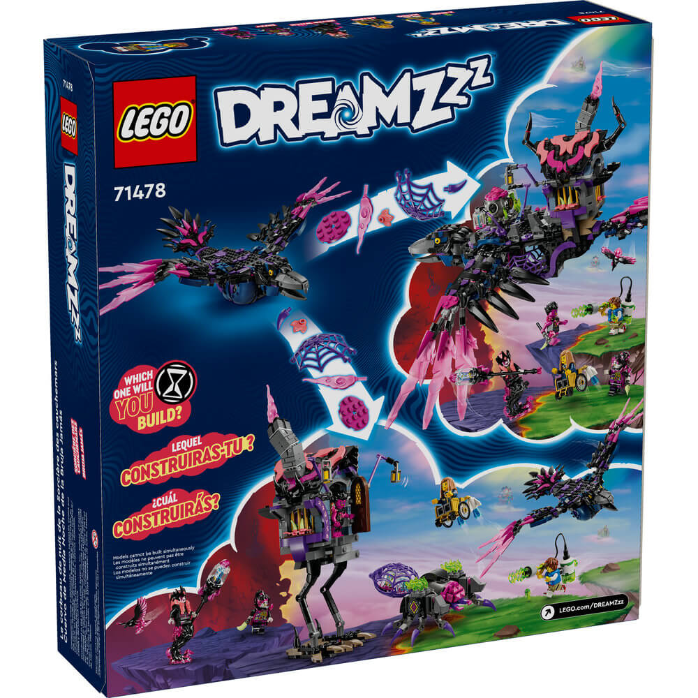 LEGO® DREAMZzz The Never Witch's Midnight Raven 1203 Piece Building Set (71478)