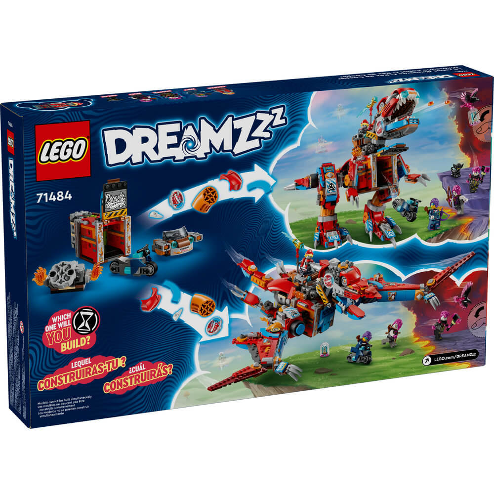 LEGO® DREAMZzz Cooper's Robot Dinosaur C-Rex 917 Piece Building Set (71484)