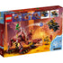 LEGO® NINJAGO® Heatwave Transforming Lava Dragon 71793 Building Toy Set (479 Pieces) back of the box