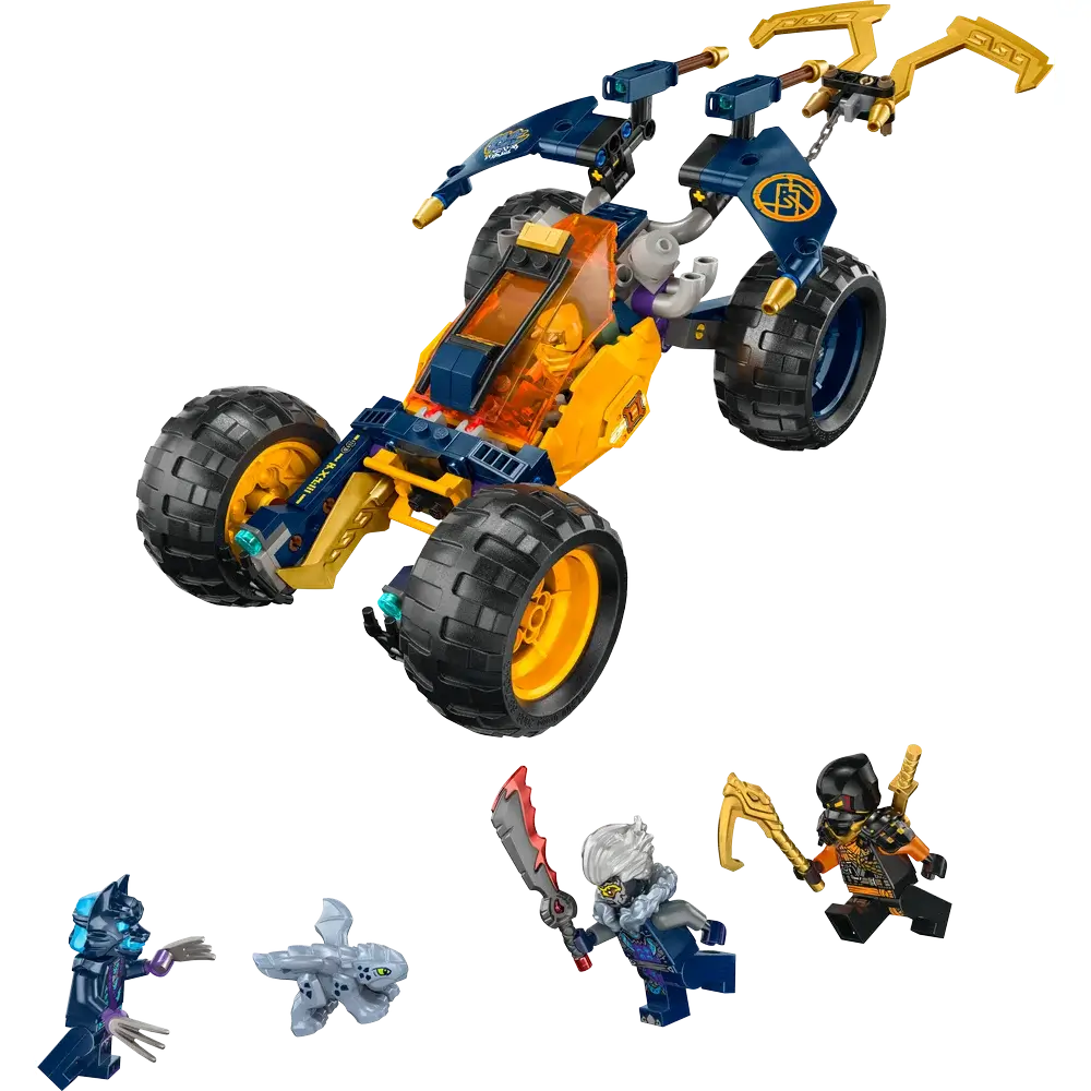 LEGO® NINJAGO® Arin's Ninja Off-Road Buggy Car Building Set (71811)