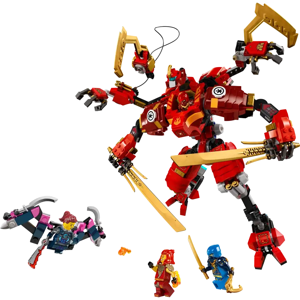 LEGO® NINJAGO® Kai's Ninja Climber Mech Building Set (71812)