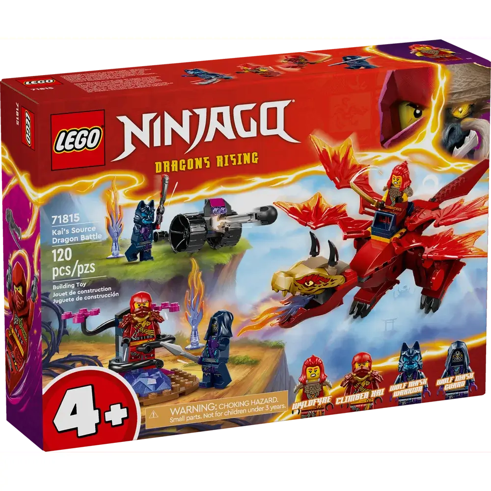 LEGO® NINJAGO® Kai's Source Dragon Battle Building Set (71815)