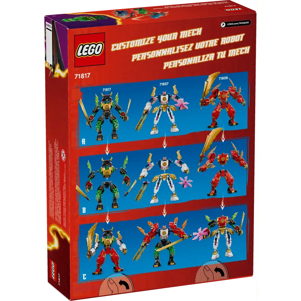 LEGO® NINJAGO® Lloyd's Elemental Power Mech Building Set (71817)