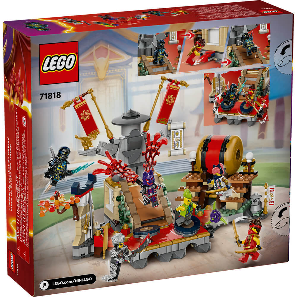 LEGO® Ninjago Tournament Battle Arena 659 Piece Building Set (71818)