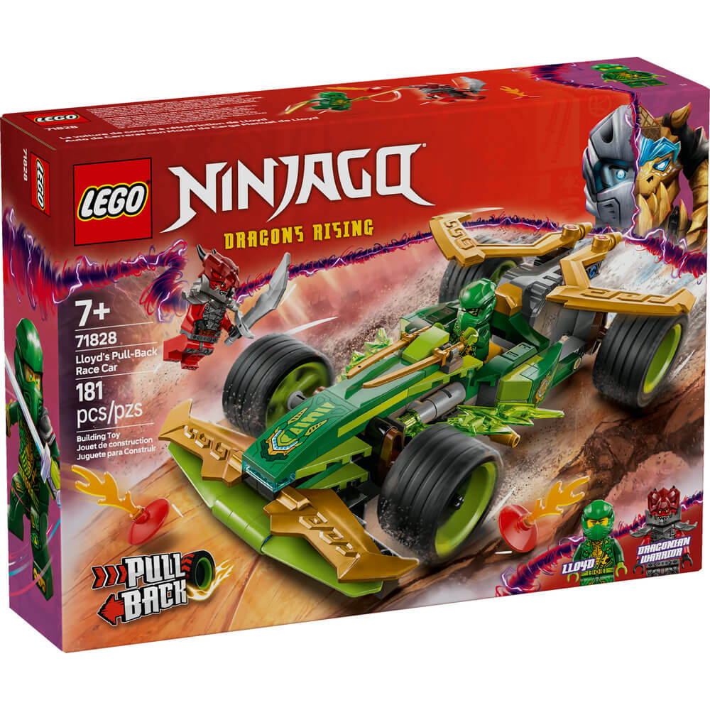 LEGO® Ninjago Lloyd's Pull-Back Race Car Building Kit 71828