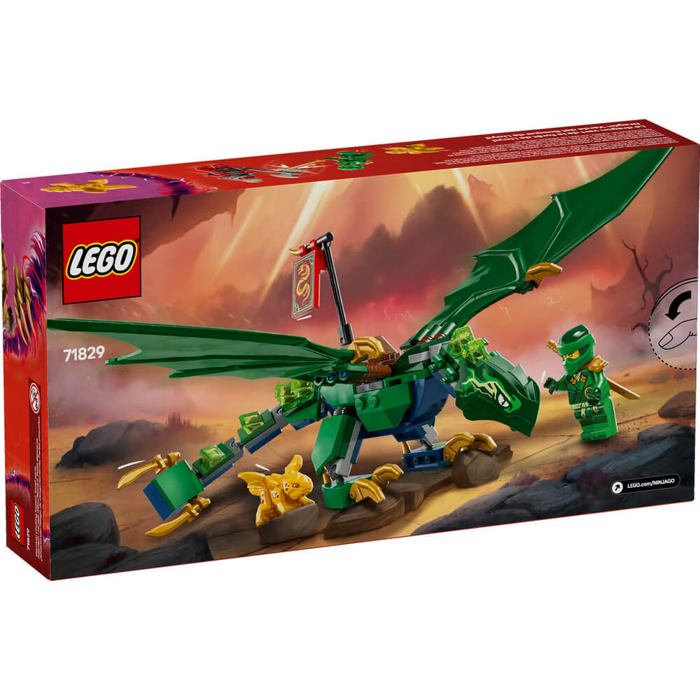 LEGO® Ninjago Lloyd's Green Forest Dragon Building Kit 71829