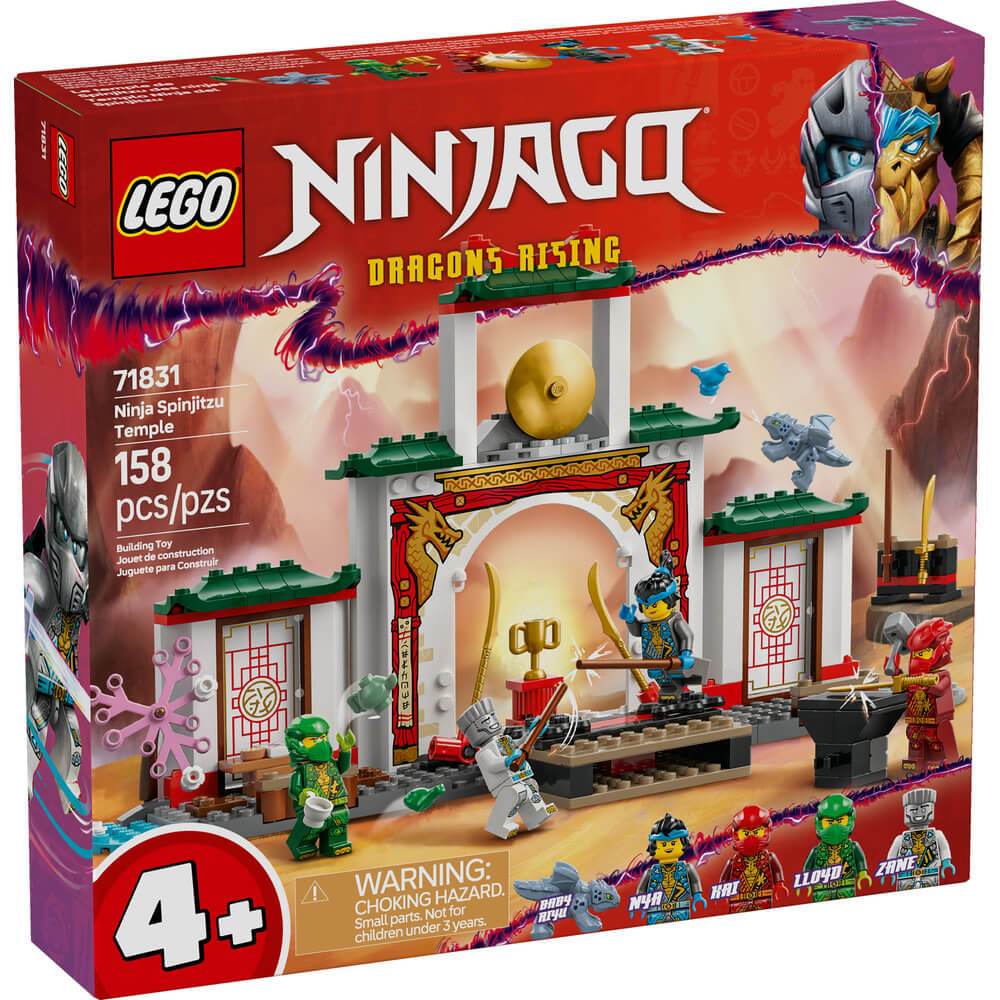 LEGO® Ninjago Ninja Spinjitzu Temple Building Kit 71831