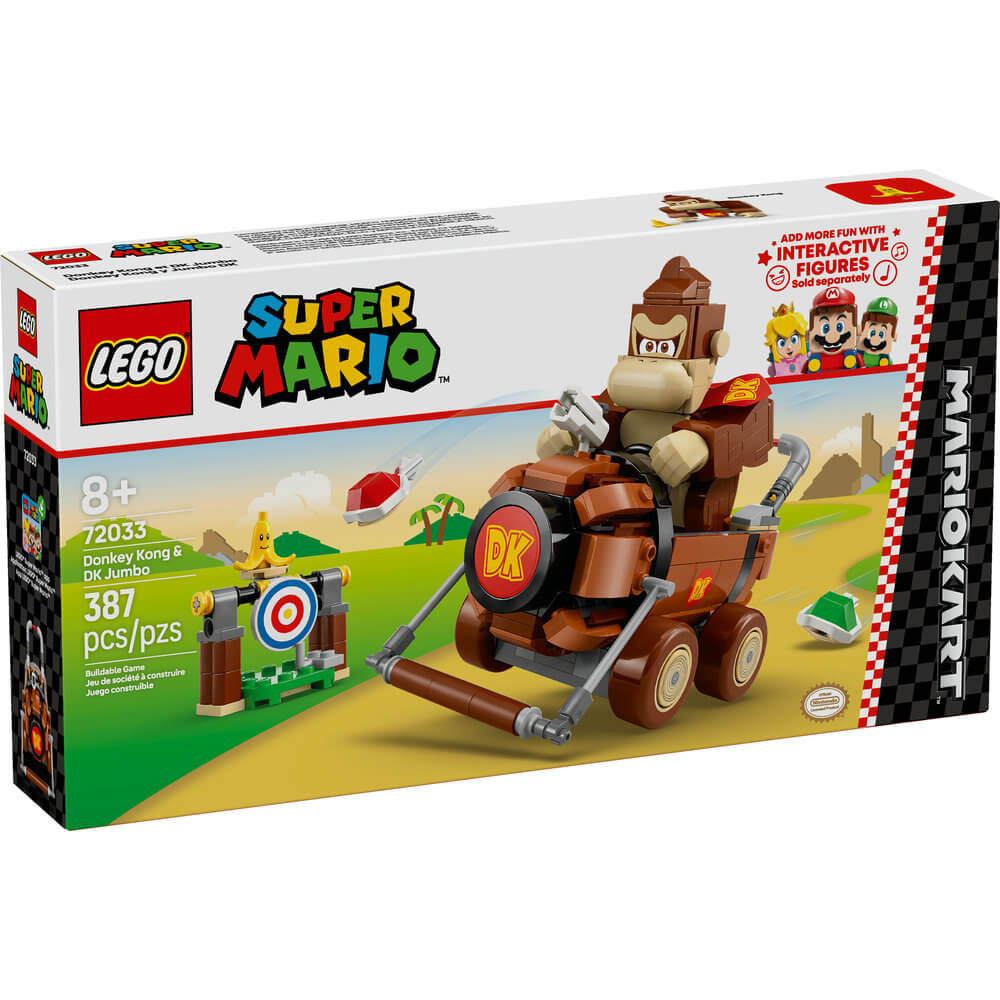 LEGO® Super Mario Mario Kart Donkey Kong & DK Jumbo Building Kit 72033