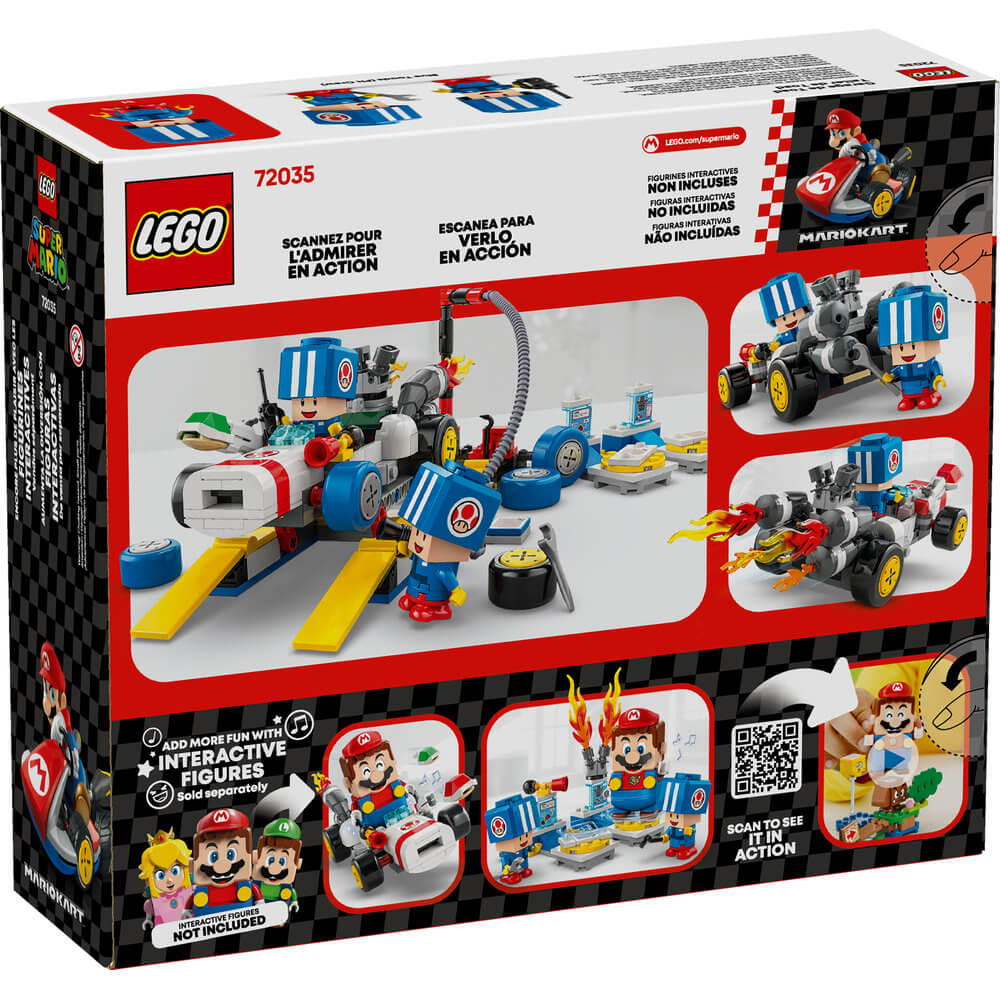 LEGO® Super Mario Mario Kart Toad's Garage Building Kit 72035