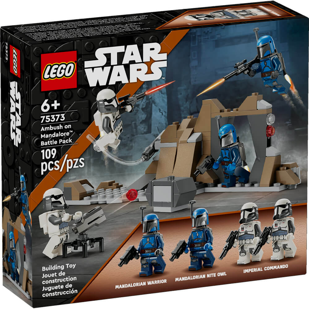 LEGO® Star Wars Ambush on Mandalore Battle Pack 109 Piece Building Set (75373)