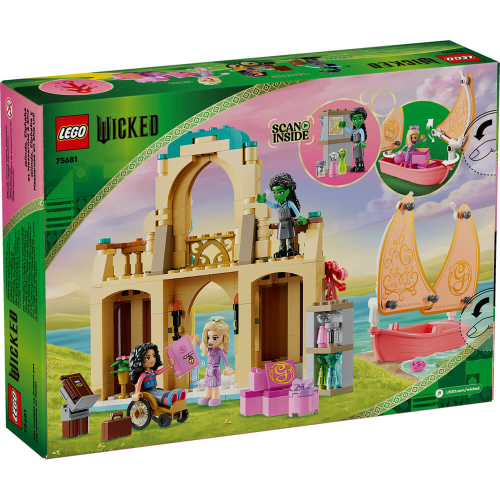 LEGO® Wicked Glinda, Elphaba & Nessarose at Shiz University 304 Piece Building Kit (75681)