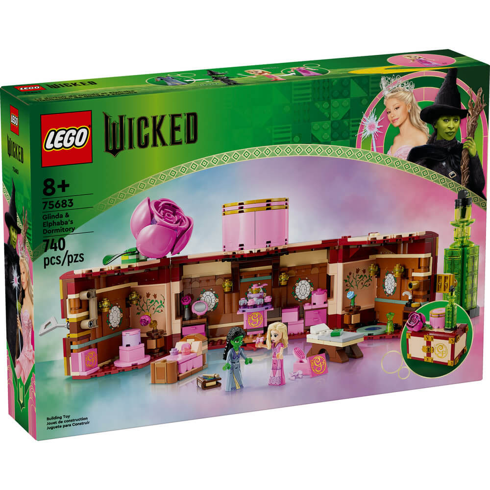 LEGO® Wicked Glinda & Elphaba's Dormitory 740 Piece Building Kit (75683)