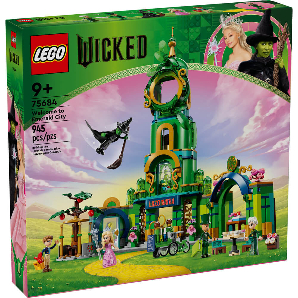 LEGO® Wicked Welcome to Emerald City 945 Piece Building Kit (75684)