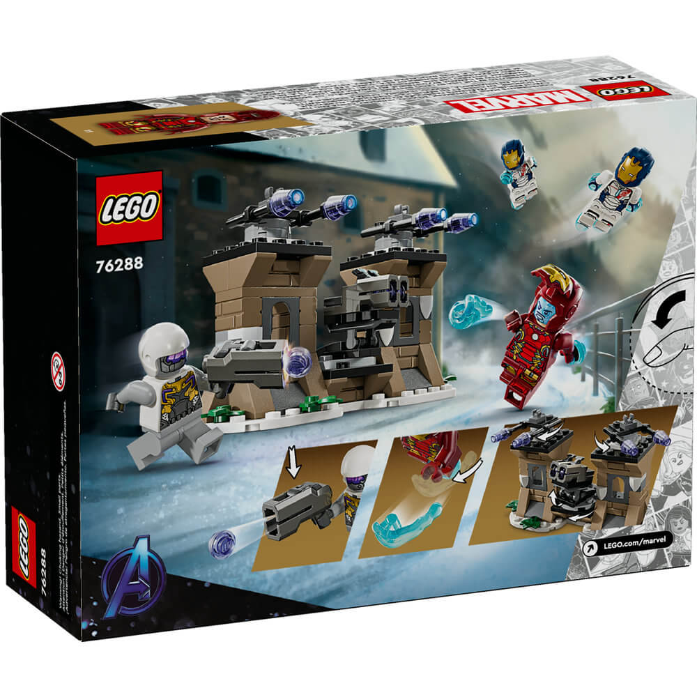 LEGO® Super Heroes Marvel Iron Man & Iron Legion vs. Hydra Soldier 135 Piece Building Set (76288)