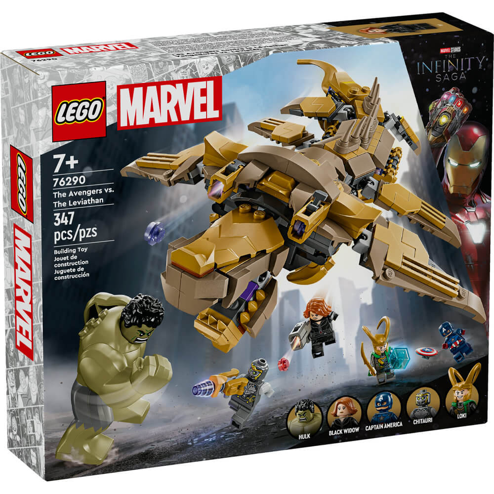 LEGO® Super Heroes Marvel The Avengers vs. The Leviathan 347 Piece Building Set (76290)