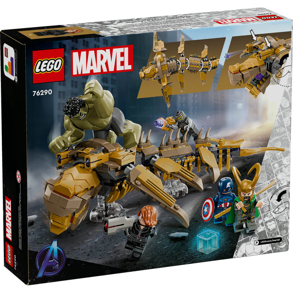 LEGO® Super Heroes Marvel The Avengers vs. The Leviathan 347 Piece Building Set (76290)