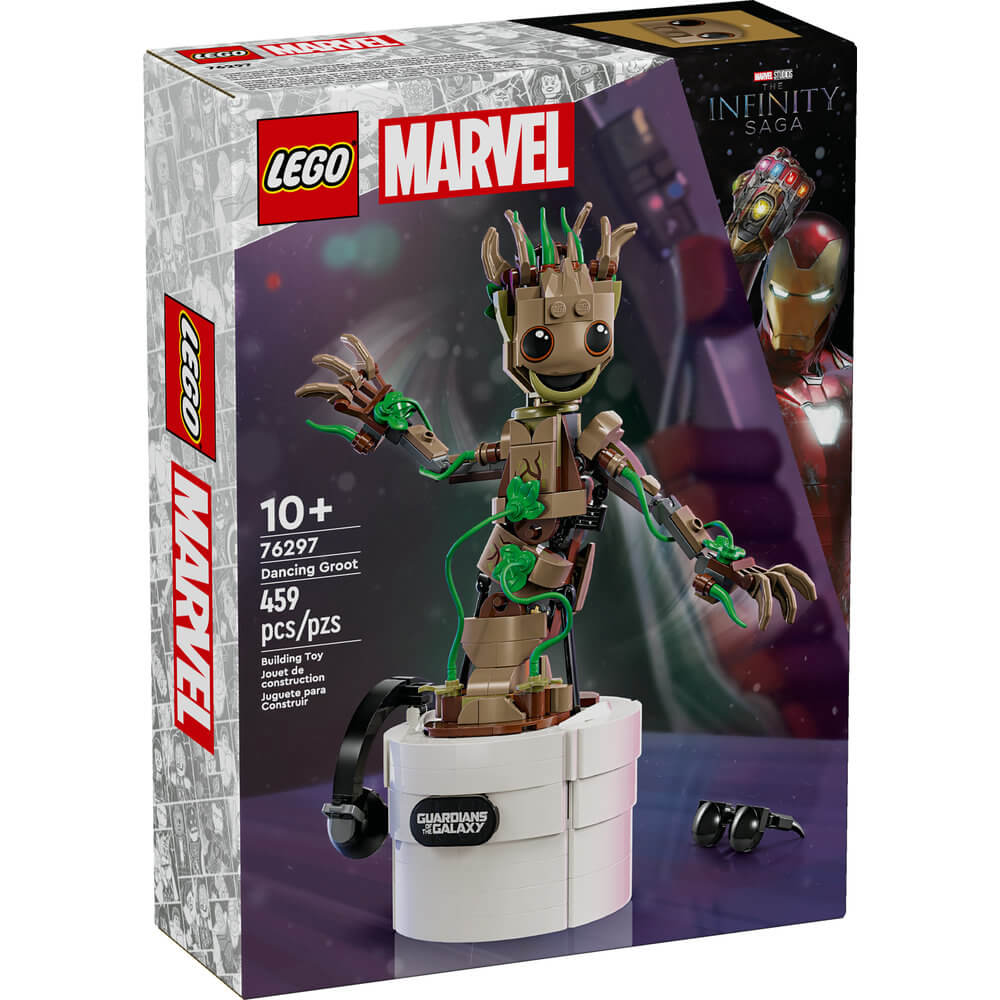 LEGO® Super Heroes Marvel Dancing Groot 459 Piece Building Set (76297)