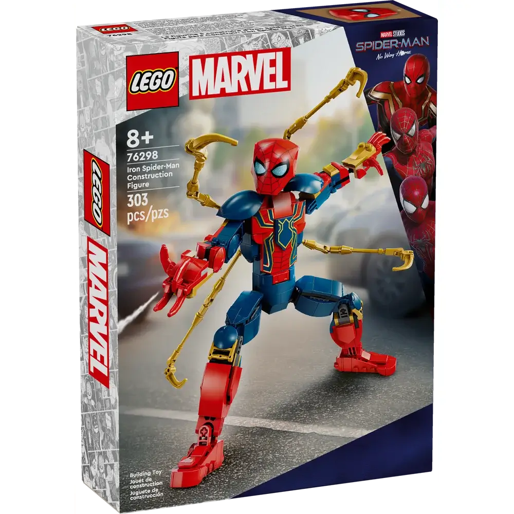 LEGO® Marvel Iron Spider-Man Construction Figure 76298