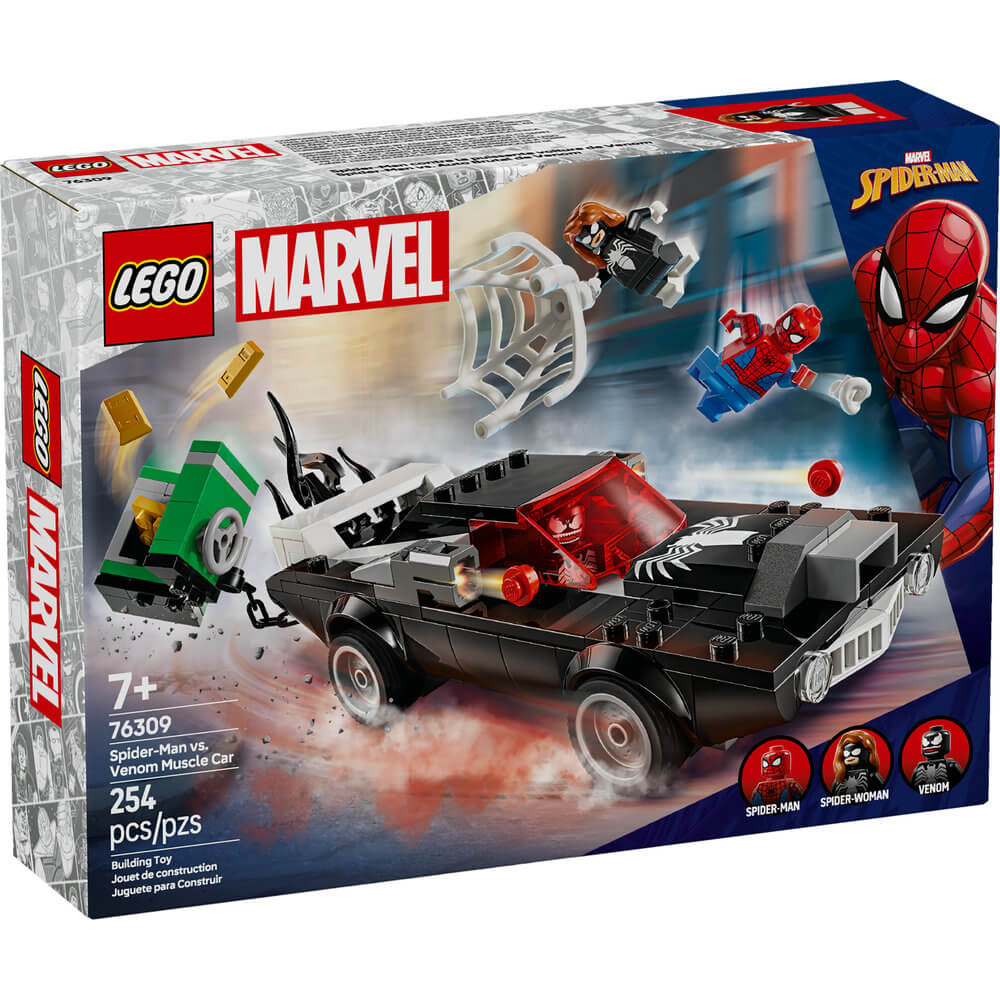 LEGO® Super Heroes Marvel Spider-Man vs. Venom Muscle Car Building Kit 76309