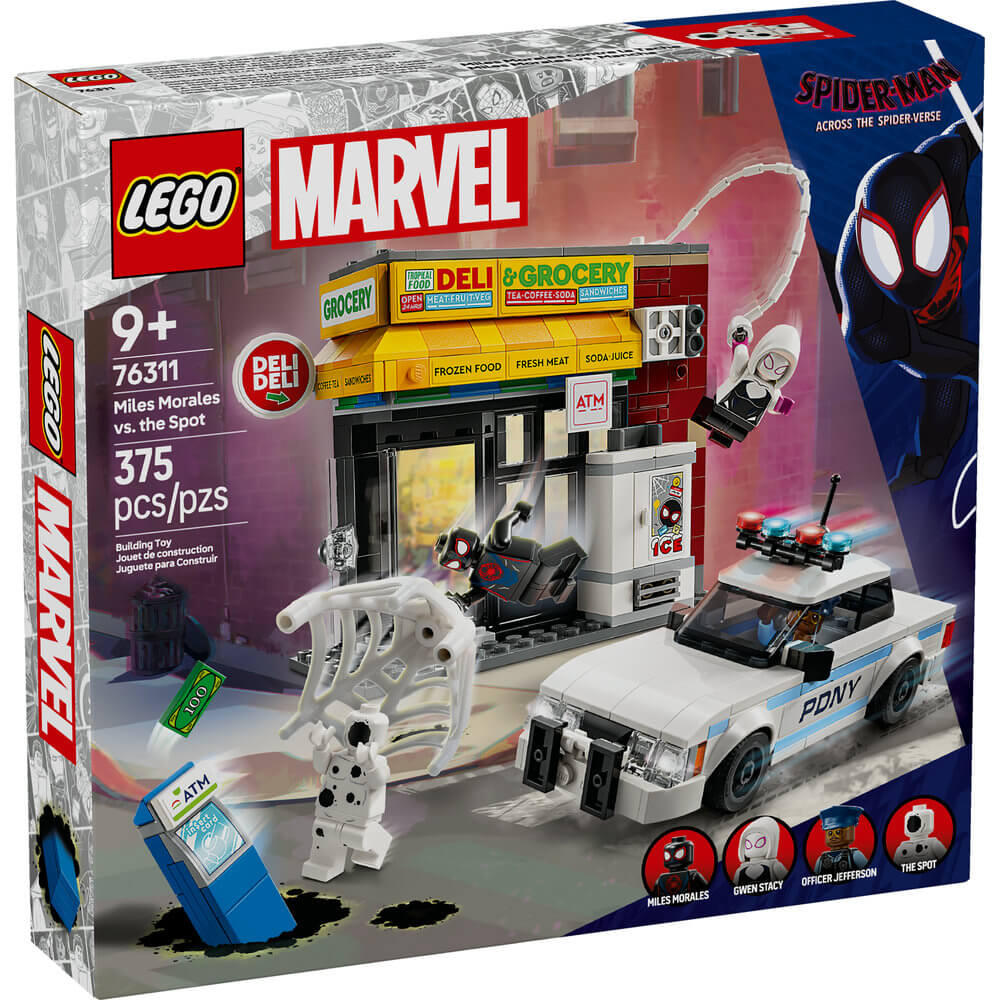 LEGO® Super Heroes Marvel Spider-Verse: Miles Morales vs. The Spot Building Kit 76311