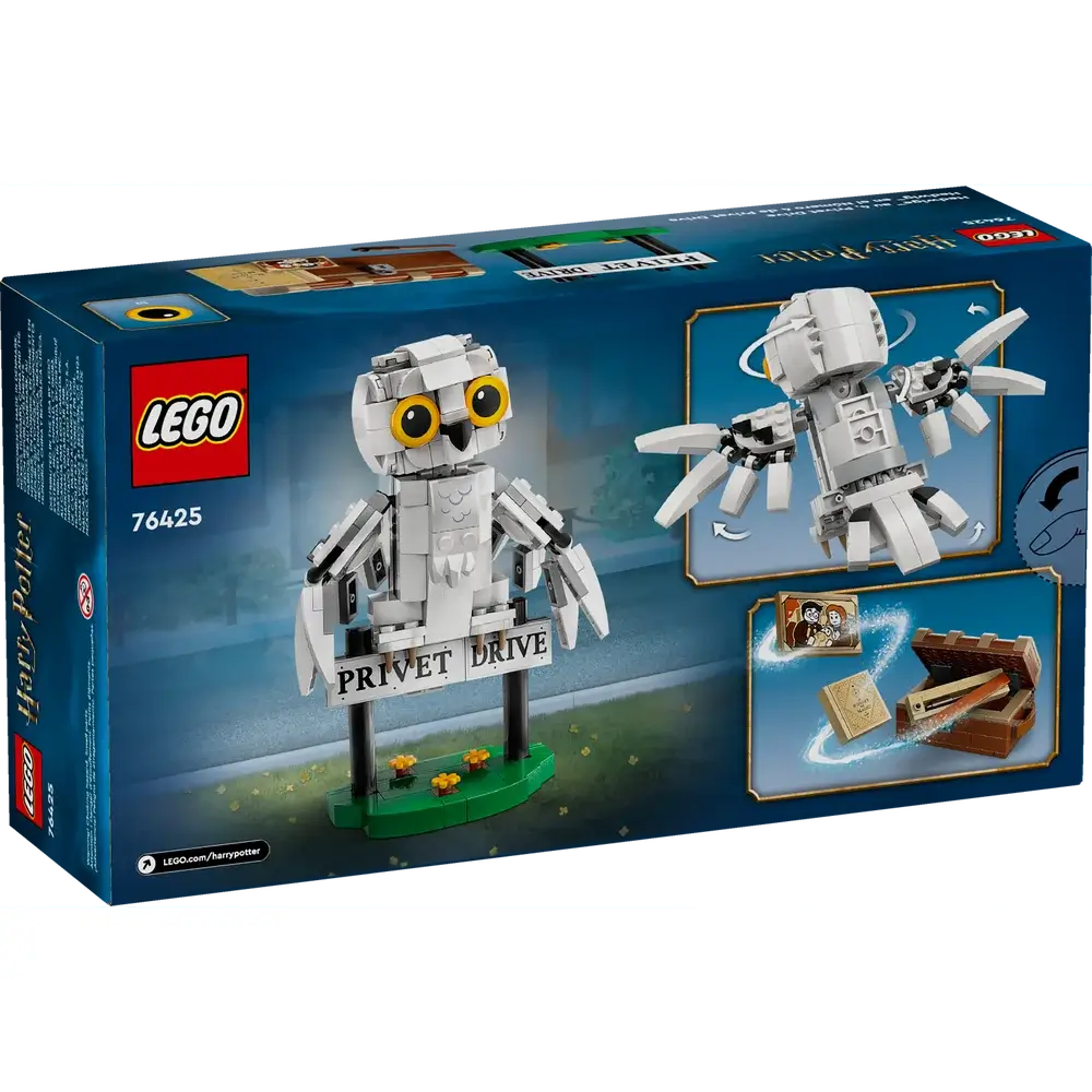 LEGO® Harry Potter™ Hedwig™ at 4 Privet Drive Building Set (76425)