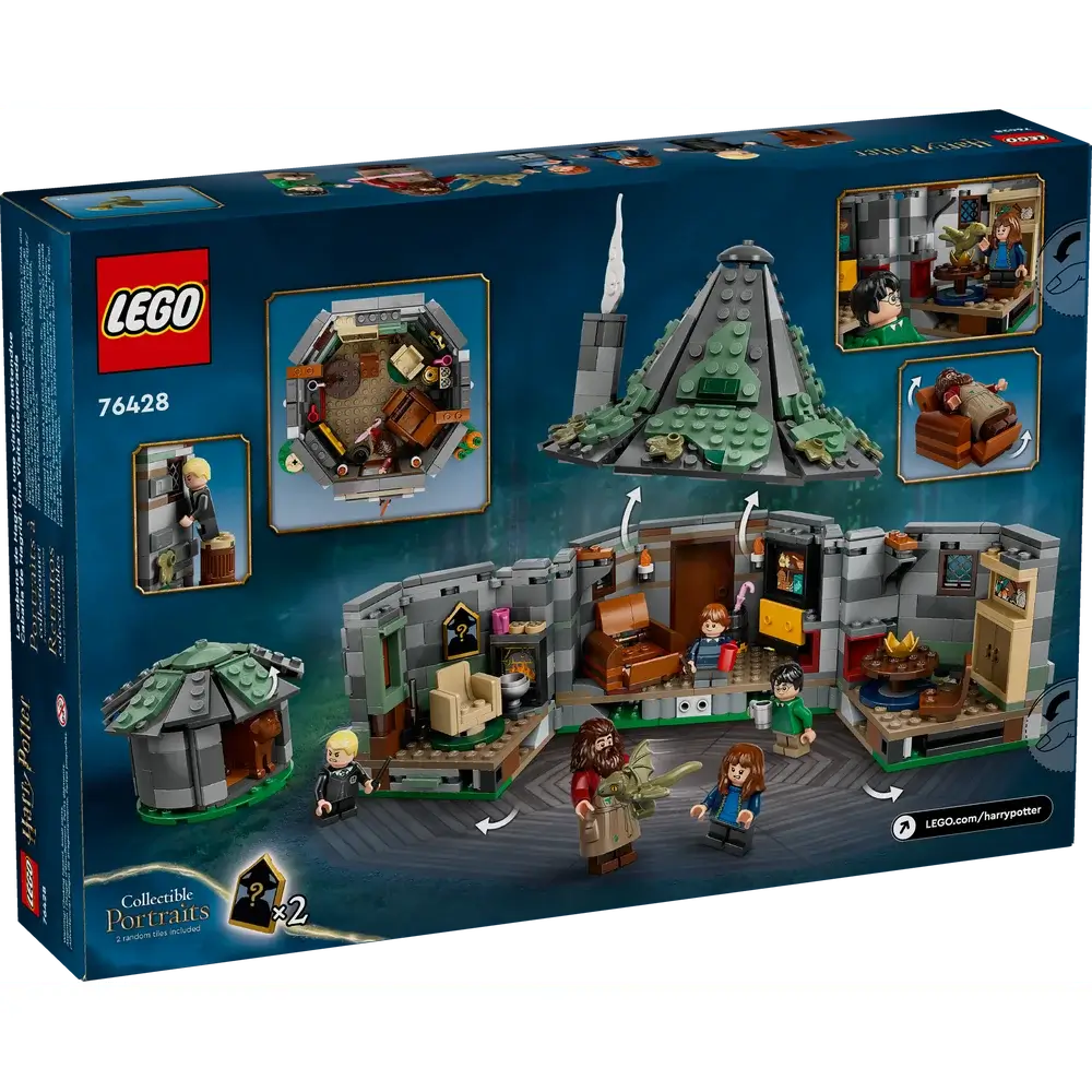 LEGO® Harry Potter™ Hagrid's Hut: An Unexpected Visit Building Set (76428)