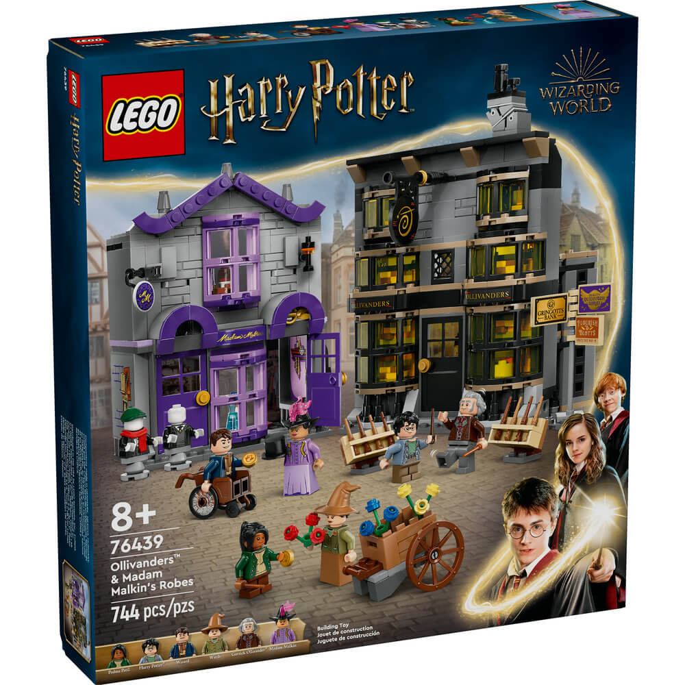 LEGO® Harry Potter Ollivanders & Madam Malkin's Robes 744 Piece Building Set (76439)