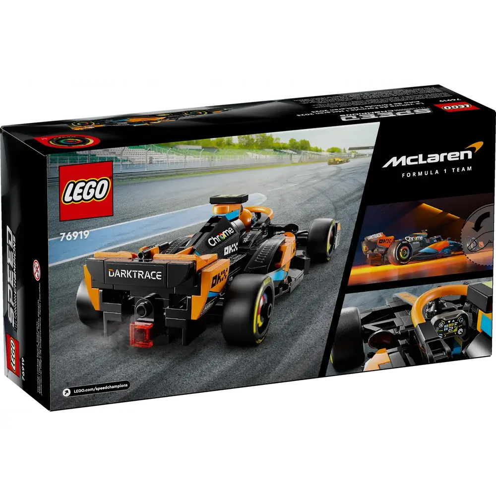 LEGO® Speed Champions 2023 McLaren Formula 1 Race Car Building Set (76919)