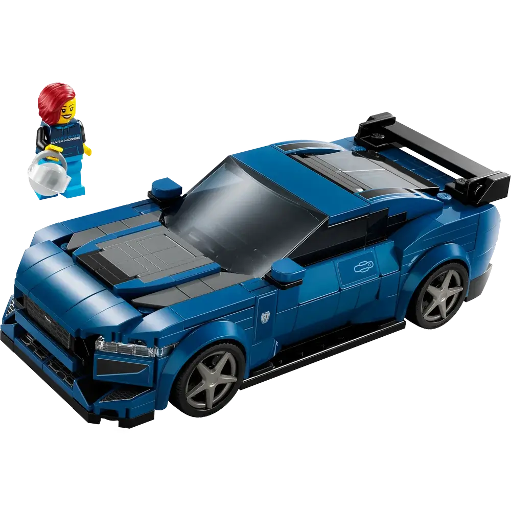 LEGO® Speed Champions Ford Mustang Dark Horse Sports Car Building Set (76920)