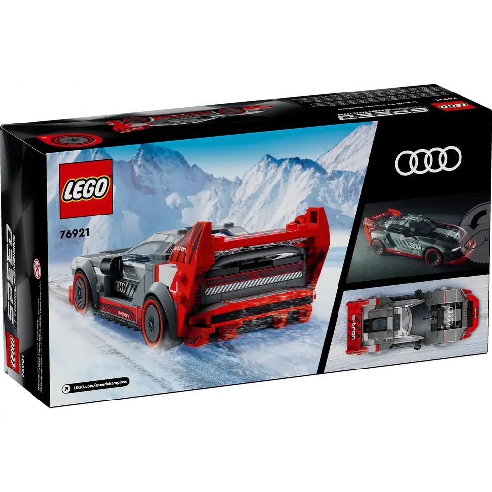 LEGO® Speed Champions Audi S1 e-tron quattro Race Car Building Set (76921)