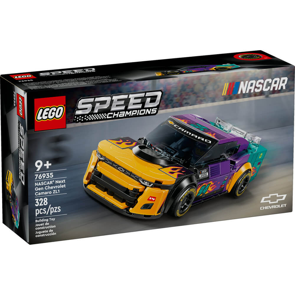 LEGO® Speed Champions NASCAR Next Gen Chevrolet Camaro ZL1 328 Piece Building Set (76935)