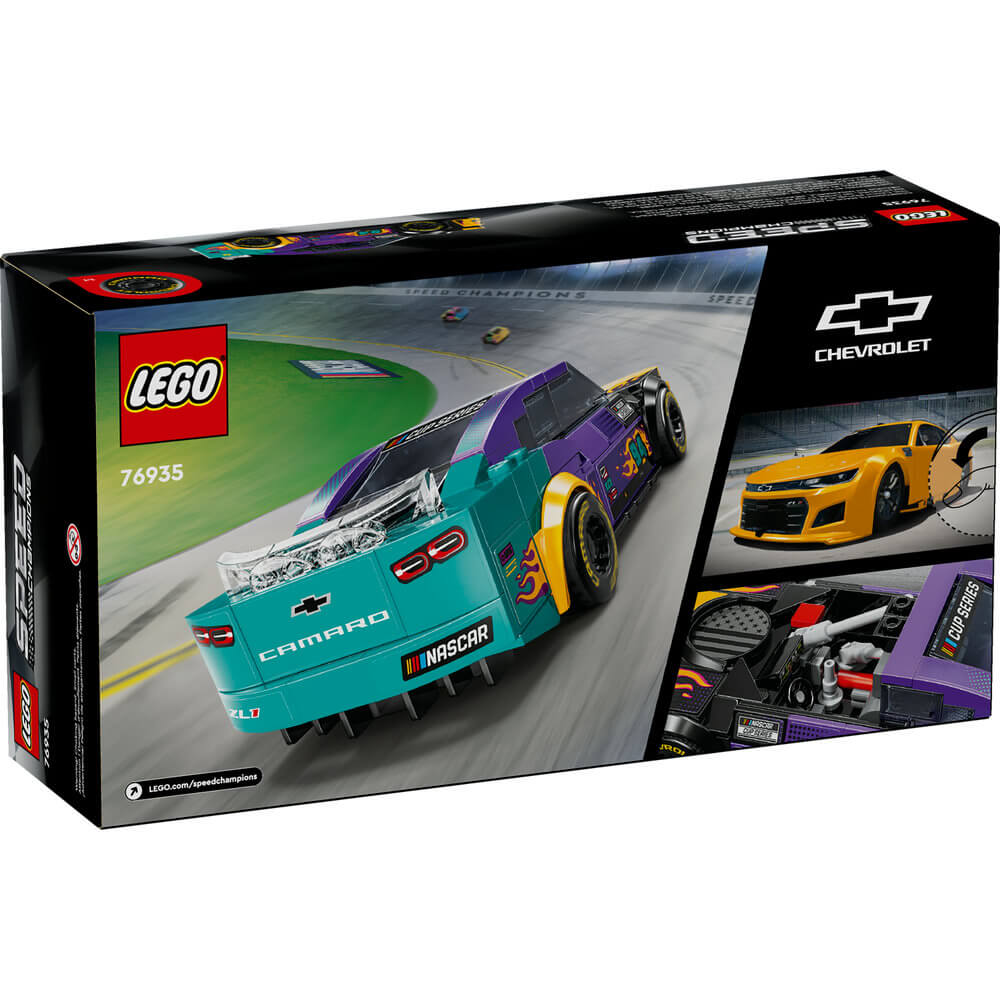 LEGO® Speed Champions NASCAR Next Gen Chevrolet Camaro ZL1 328 Piece Building Set (76935)