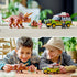 LEGO® Jurassic World Triceratops Research 281 Piece Building Set (76959) Kids Playing