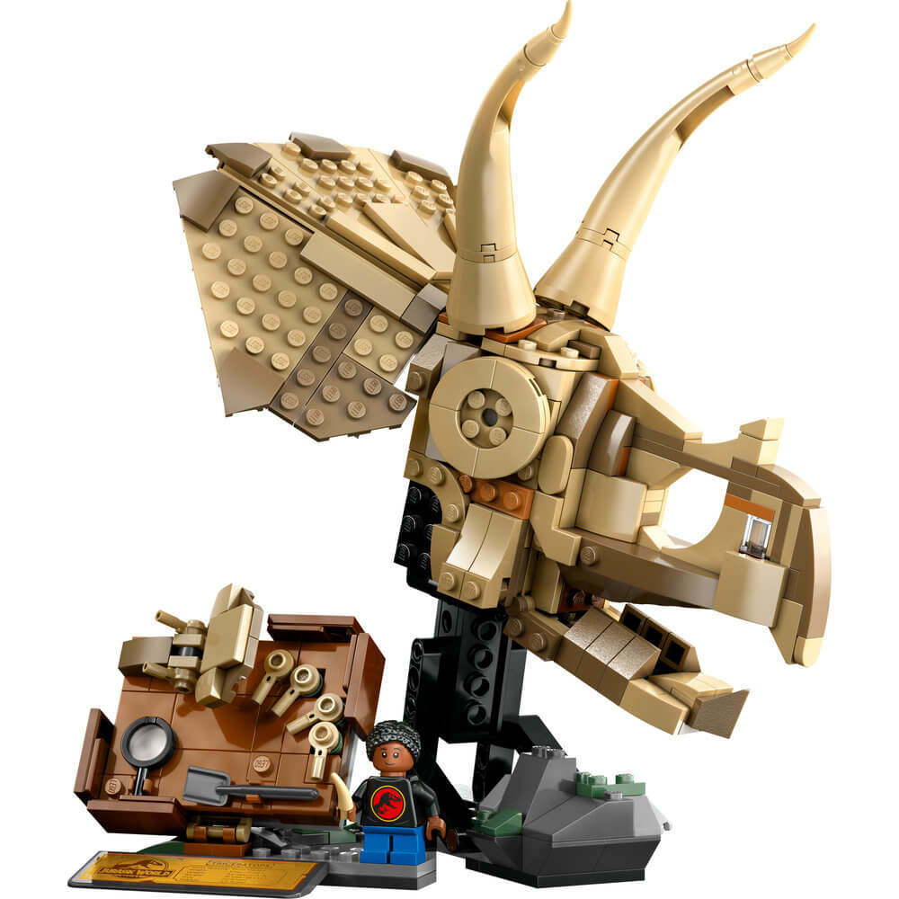 LEGO® Jurassic World Dinosaur Fossils Triceratops Skull Building Kit 76969