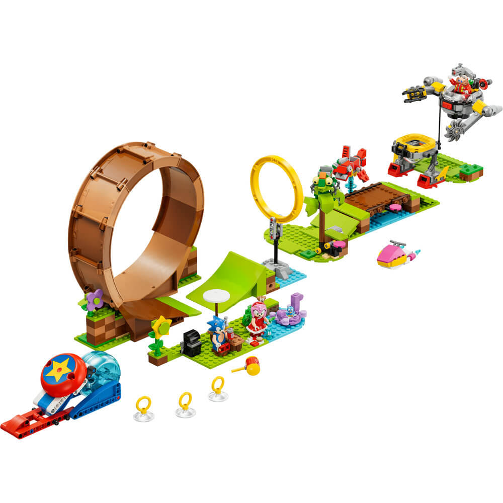 LEGO® Sonic the Hedgehog™ Sonic’s Green Hill Zone Loop Challenge 76994 (802 Pieces)