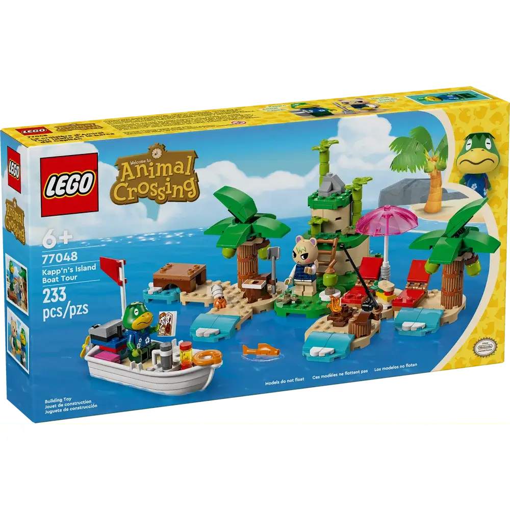 LEGO® Animal Crossing™ Kapp'n's Island Boat Tour Building Set (77048)