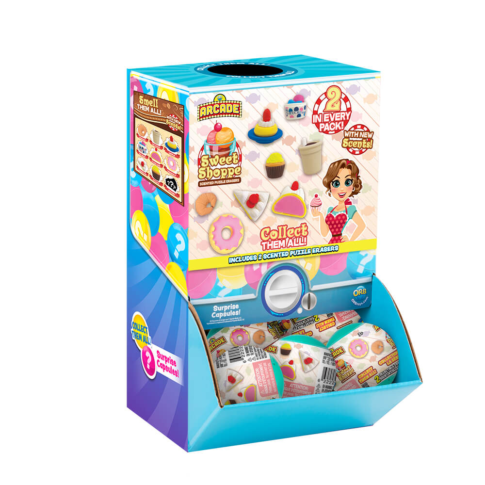 ORB Arcade Sweet Shoppe Erasers