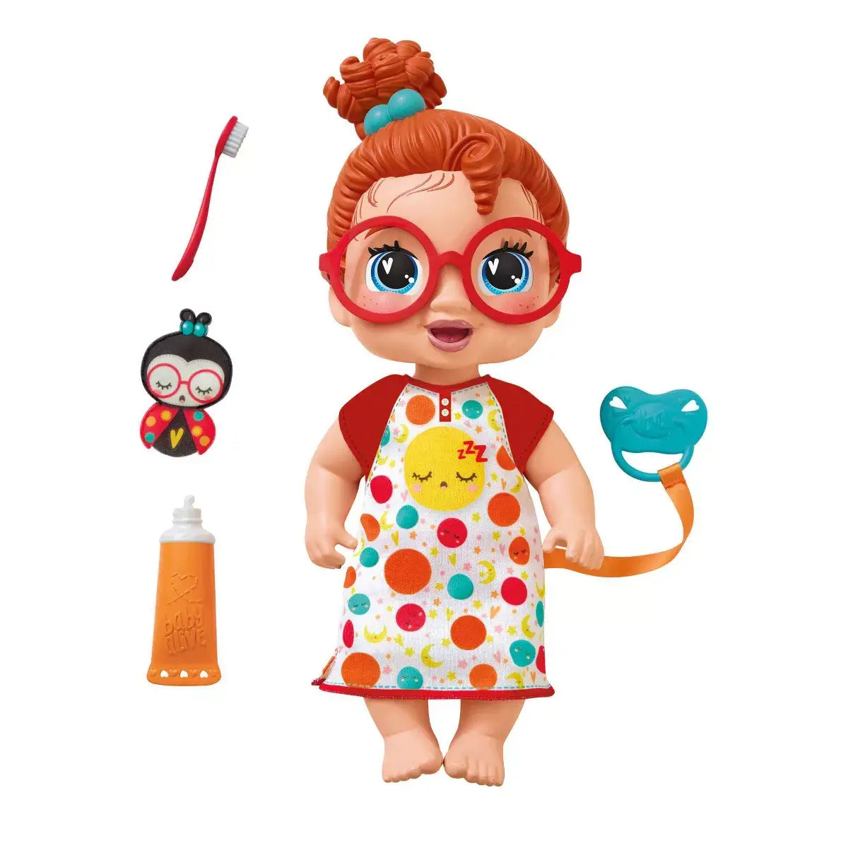 Baby Alive Lil Dreamer Dottie Doodle Red Hair