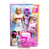 Barbie Adventures Malibu Travel Doll and Acessory Play Set