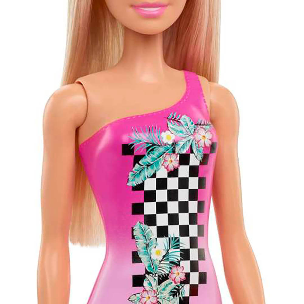 Barbie Beach Doll - Tropical Checkers