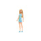 Barbie Doll Wearing Blue Barbie Print Dress