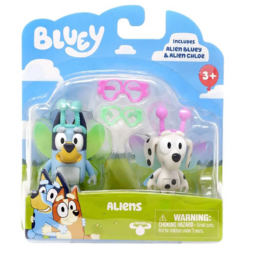 Bluey Aliens Story Mini Figure 2-Pack