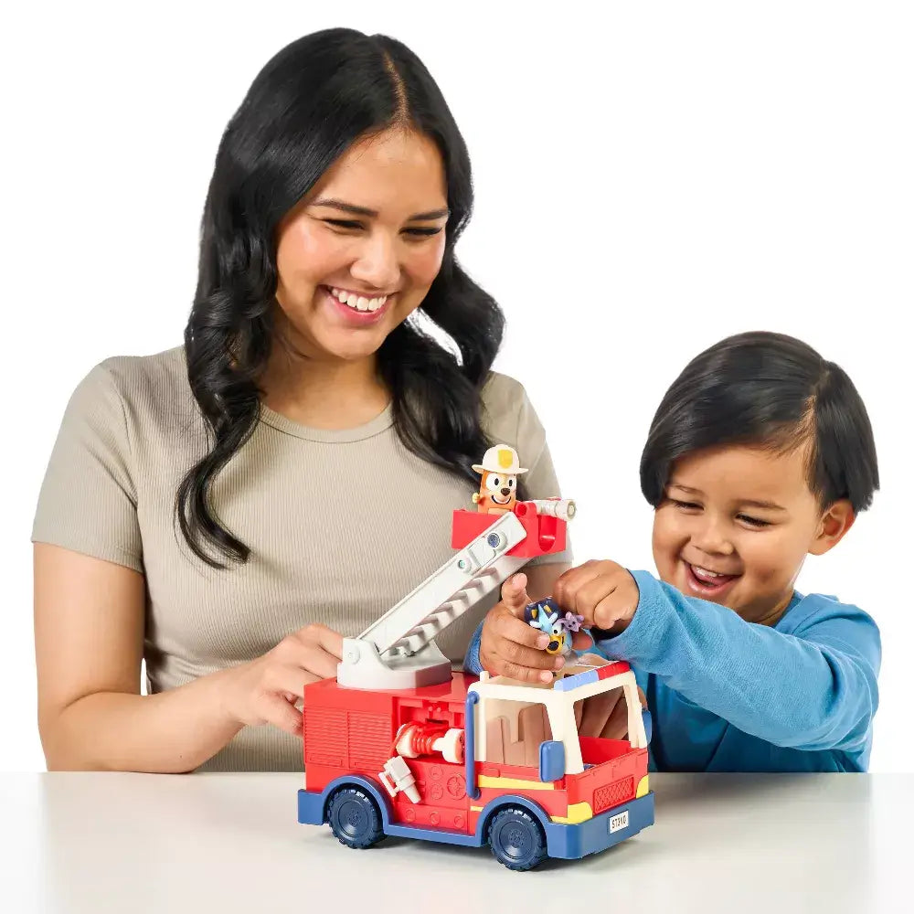 Bluey Firetruck Playset