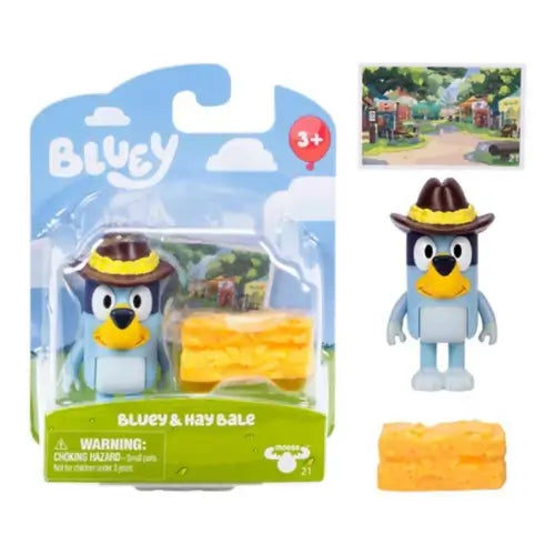 Bluey & Hay Bale Story Starter Figure