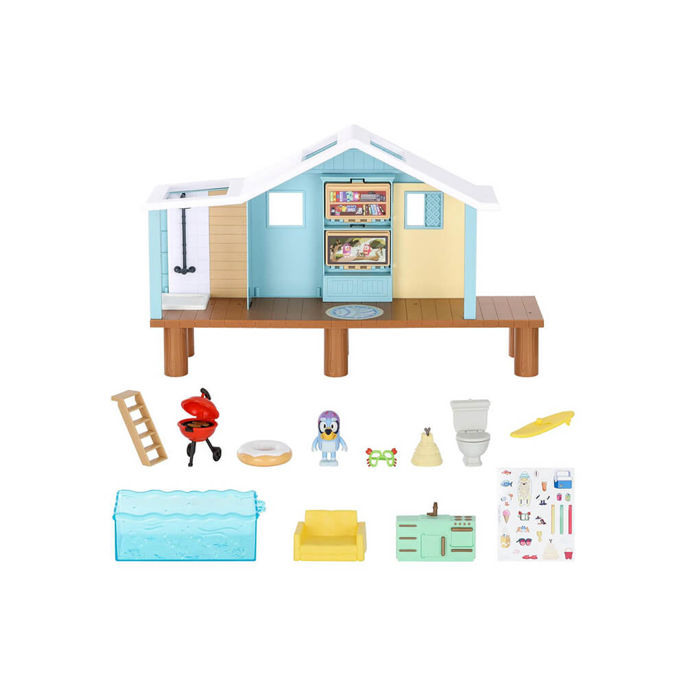 Bluey’s Beach Cabin Playset