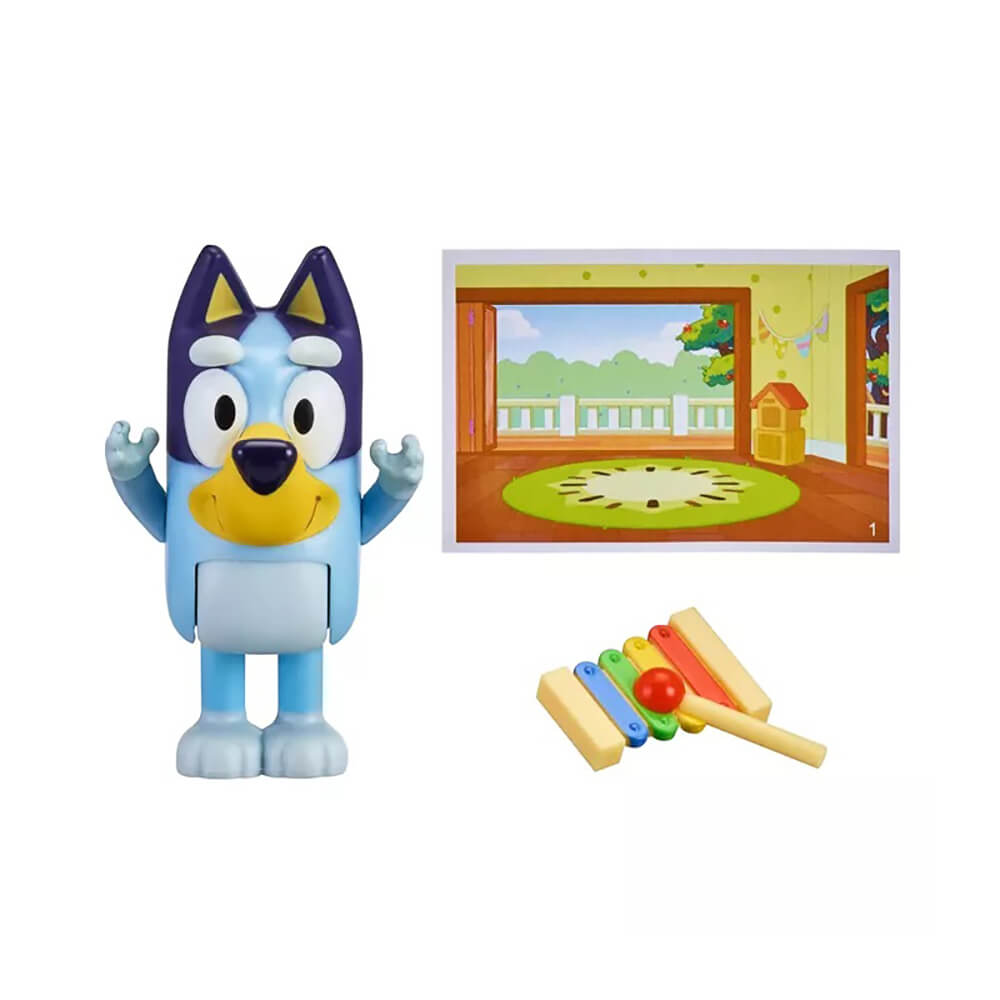 Bluey Story Starter Pack Bluey and Xylophone 3 Inch Figure