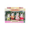 Calico Critters Chocolate Rabbit Family Doll Set Packaging